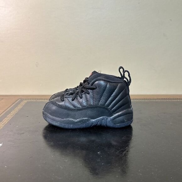 Nike Air Jordan 12 Retro Utility Black DM5206-006 Toddler Td Size 6C - Picture 3 of 5